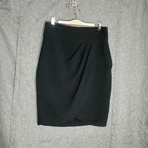 Black Fitted Skirt